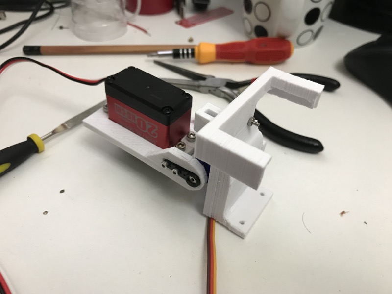 Pixy Pan tilt mechanism - Pixy holder