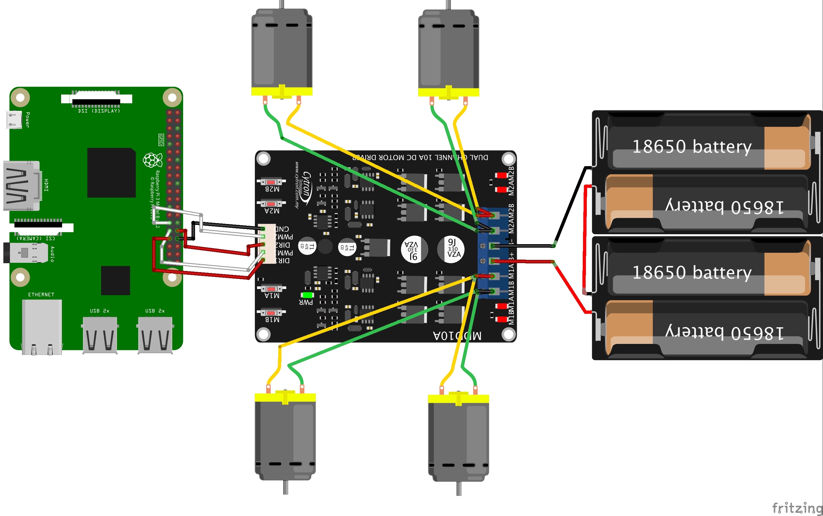 Image of Motor Controller Pins