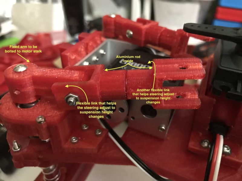 Steering link details